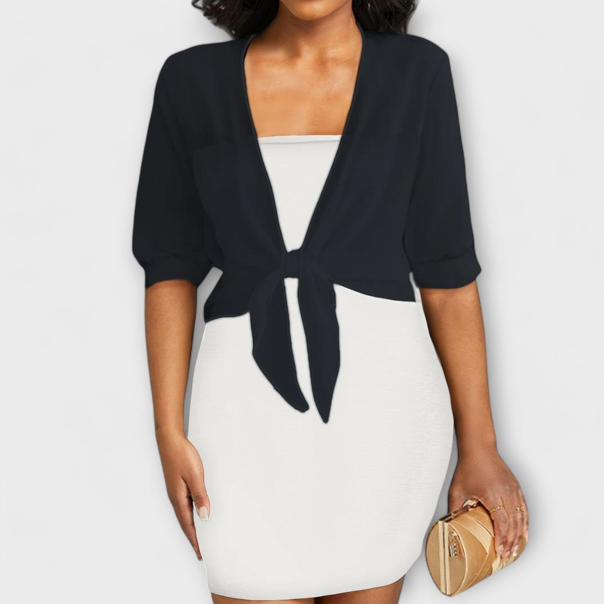 Olivia - Blusa con Frente Abierto