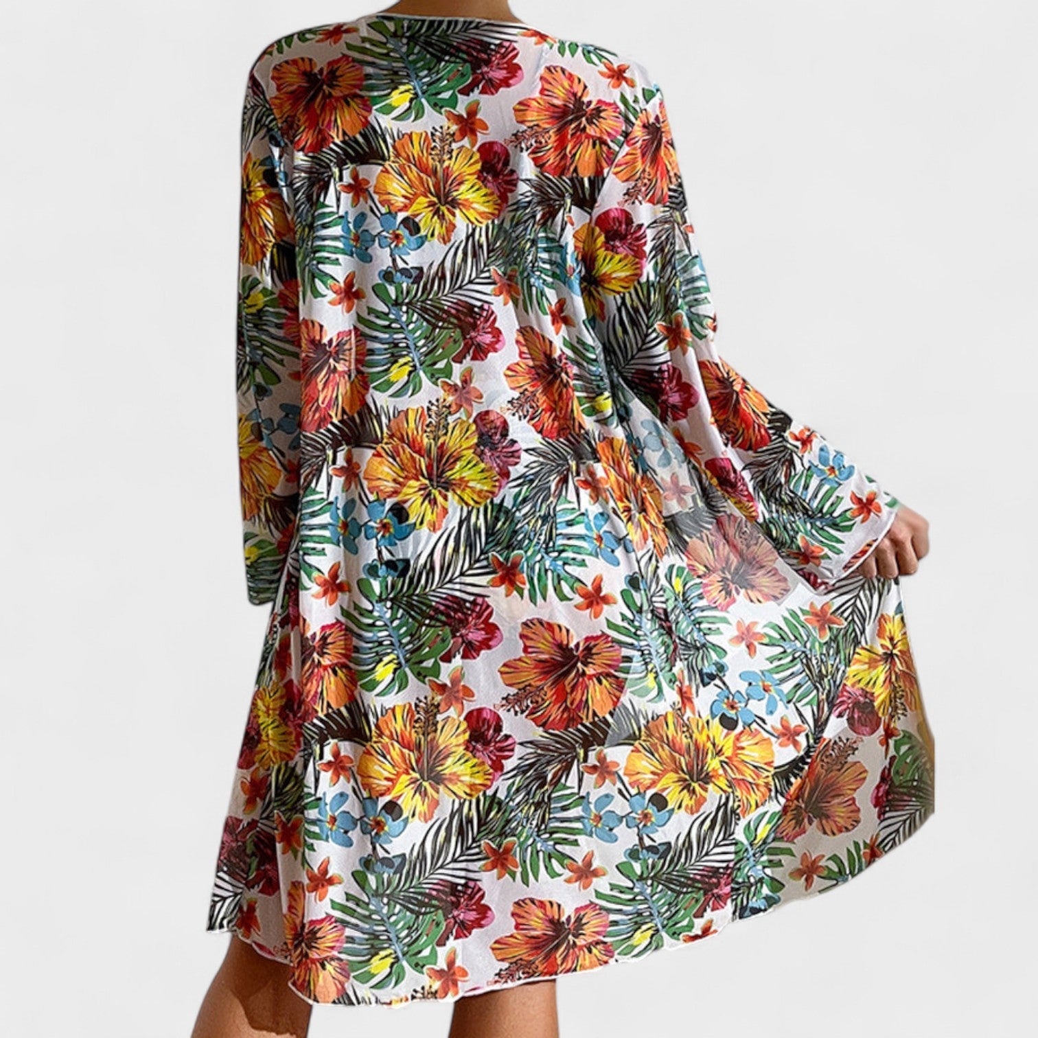 Glenda – Conjunto Floral de Bikini y Top