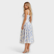 Kiana – Vestido midi con corsé