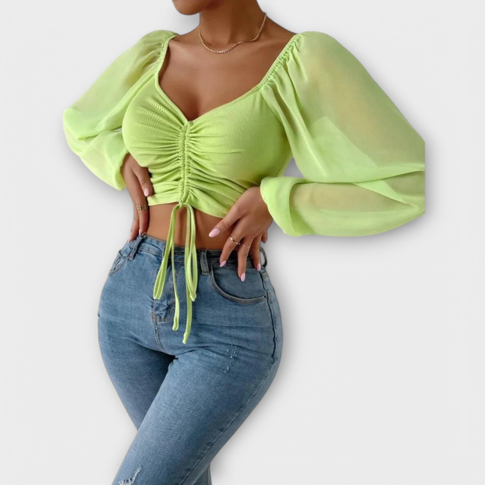 Jacqueline - Blusa Versátil para la Noche