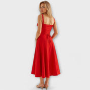 Kiana – Vestido midi con corsé
