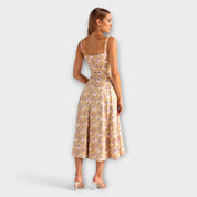 Kiana – Vestido midi con corsé