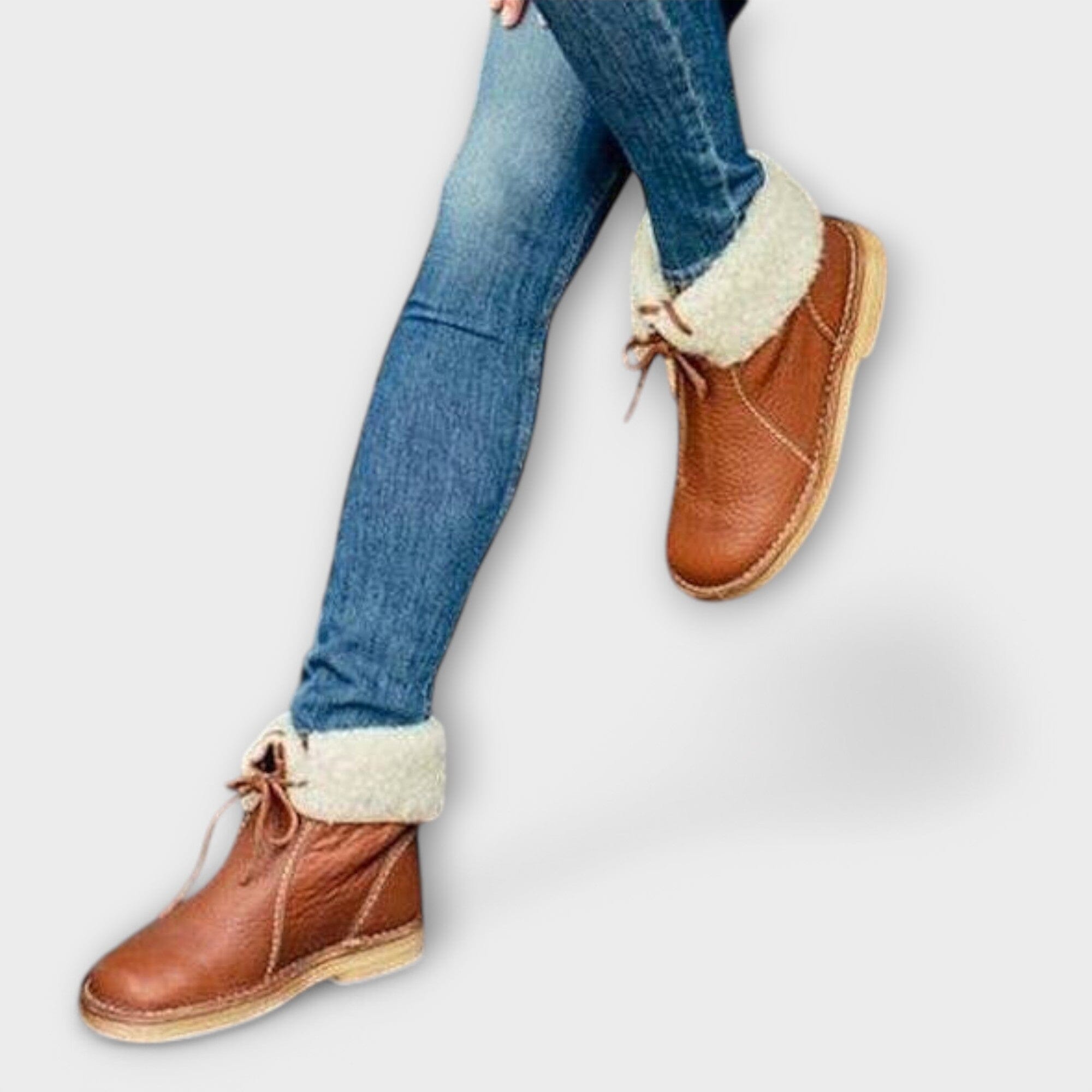Botas impermeables con forro de lana