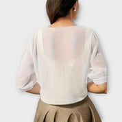 Olivia - Blusa con Frente Abierto