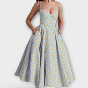 Mélie – Vestido ligero de verano con detalle de corsé
