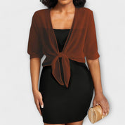 Olivia - Blusa con Frente Abierto