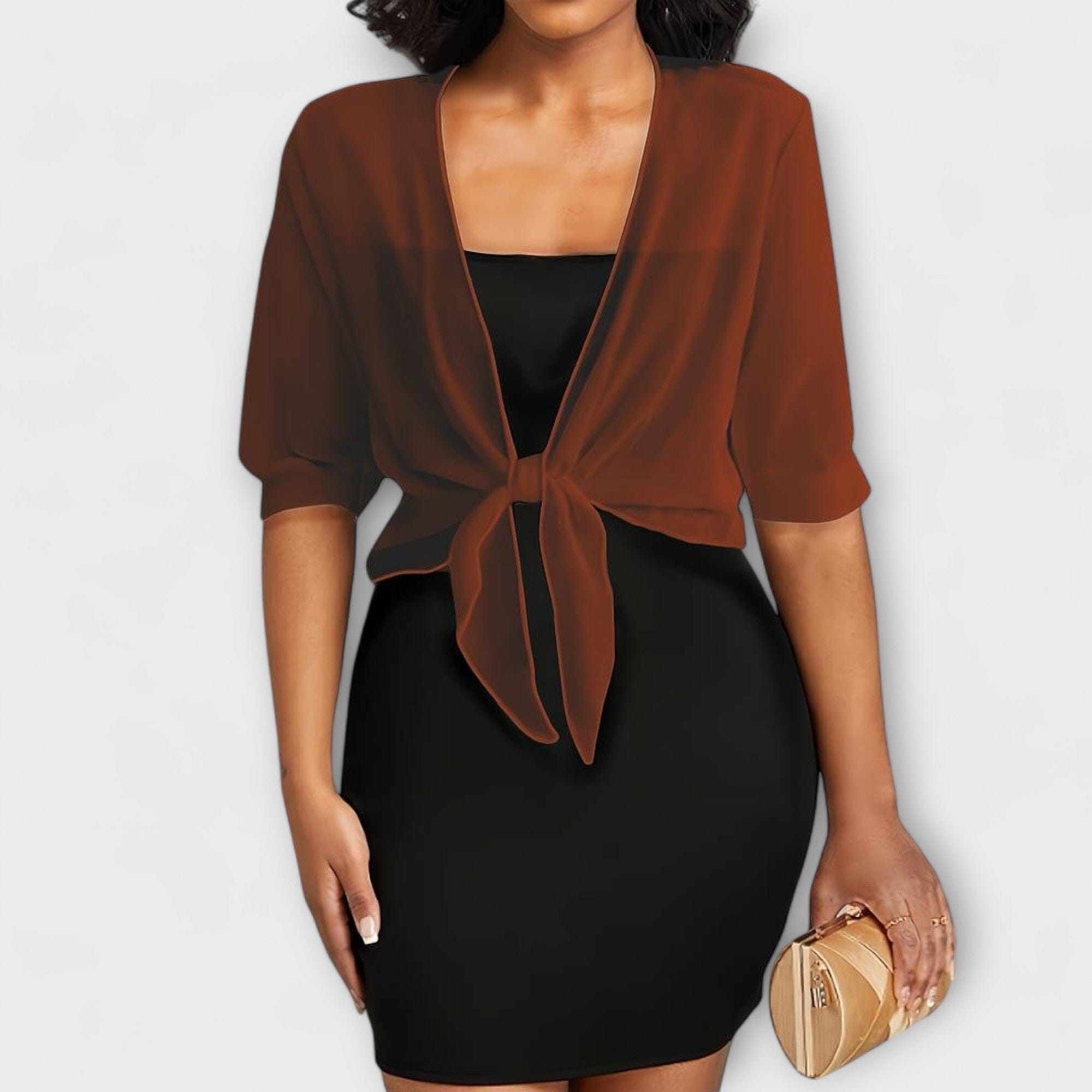 Olivia - Blusa con Frente Abierto