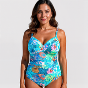 Marina – Bañador Tropical con Espalda Abierta
