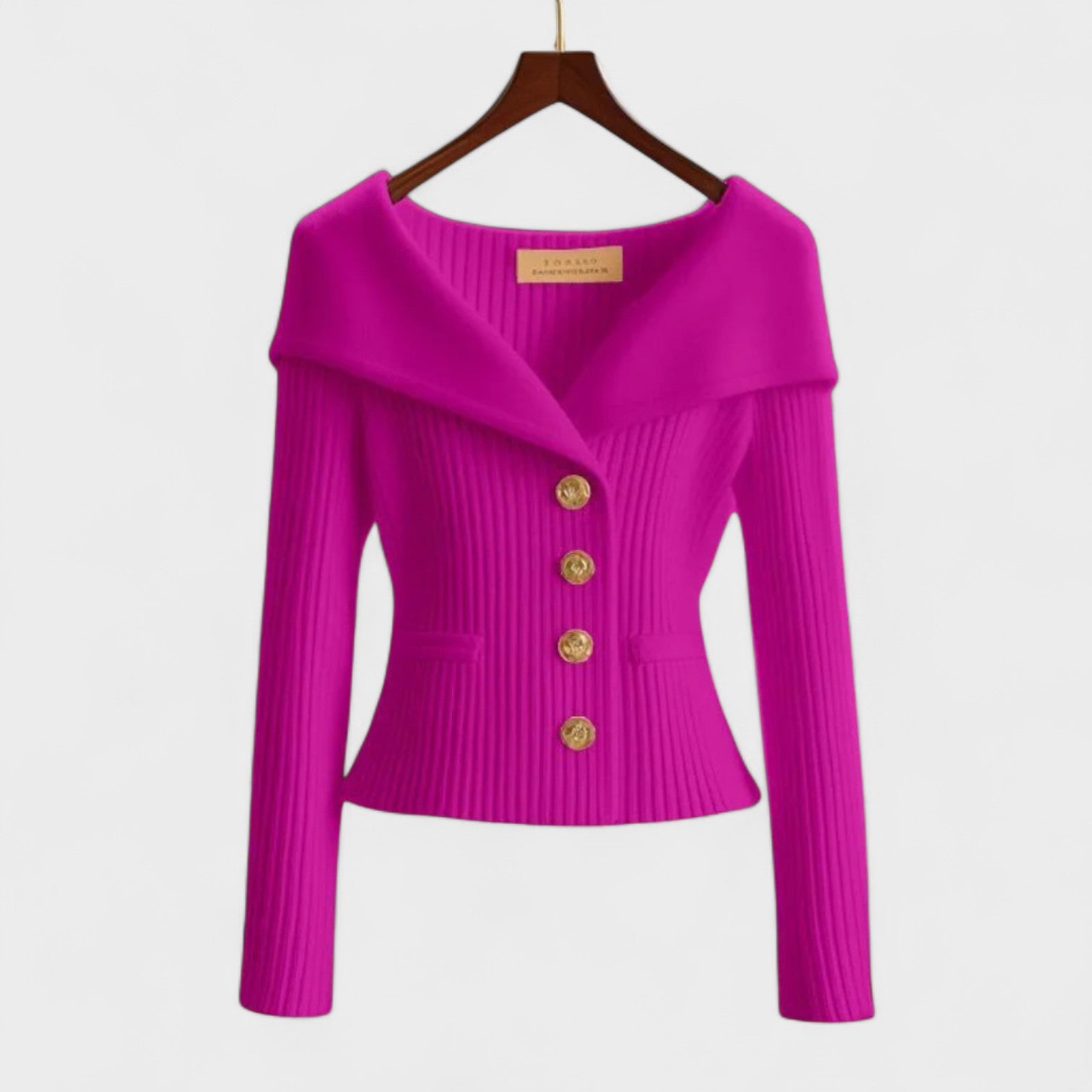 Isabela – Chaqueta de Punto Elegante