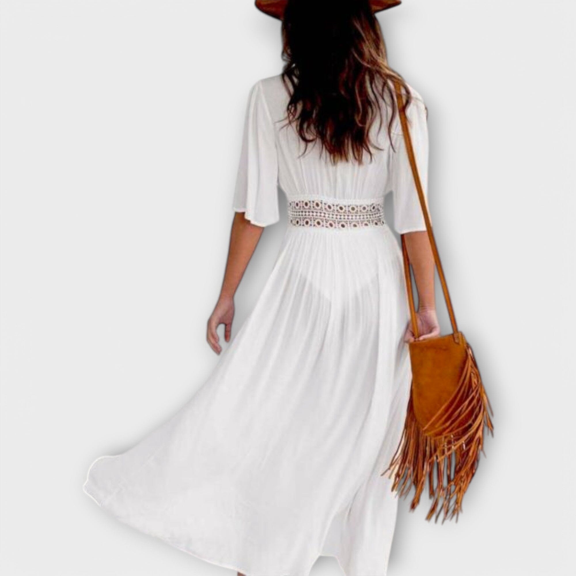 Louisa – Vestido midi boho