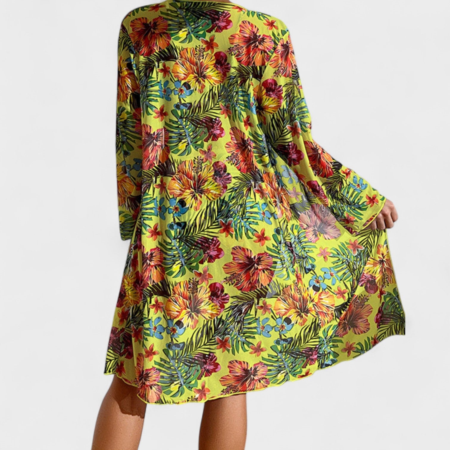 Glenda – Conjunto Floral de Bikini y Top