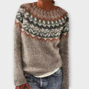 Suéter de Punto Vintage para Mujer