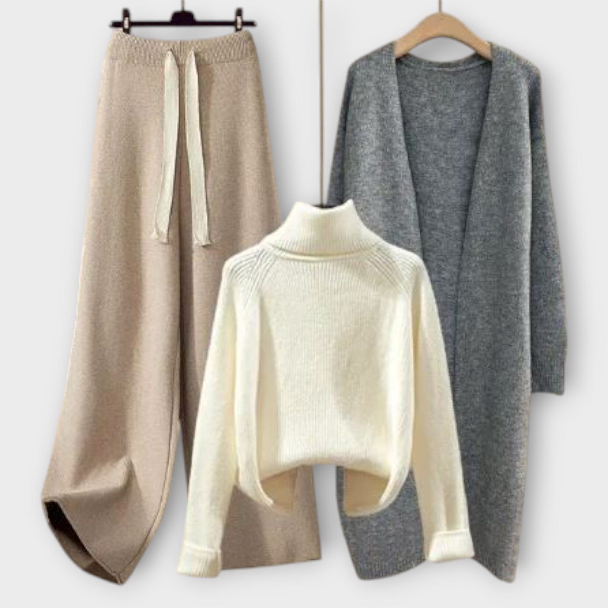 Flair. – Conjunto Casual de 3 Piezas