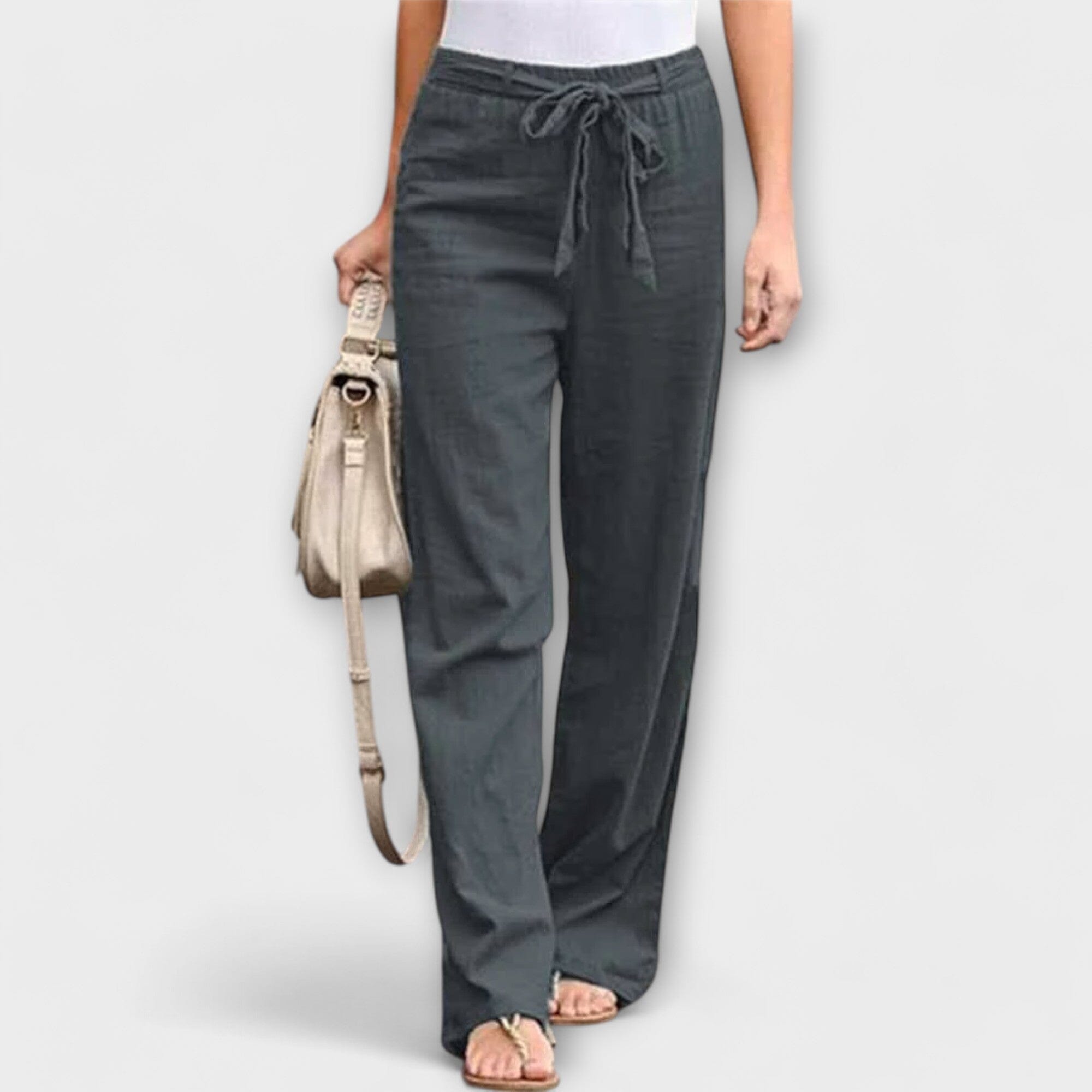 Loreen – Pantalón ligero de lino