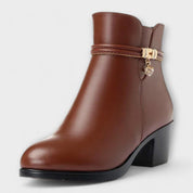 Frederika – Elegantes botín de invierno con cremallera
