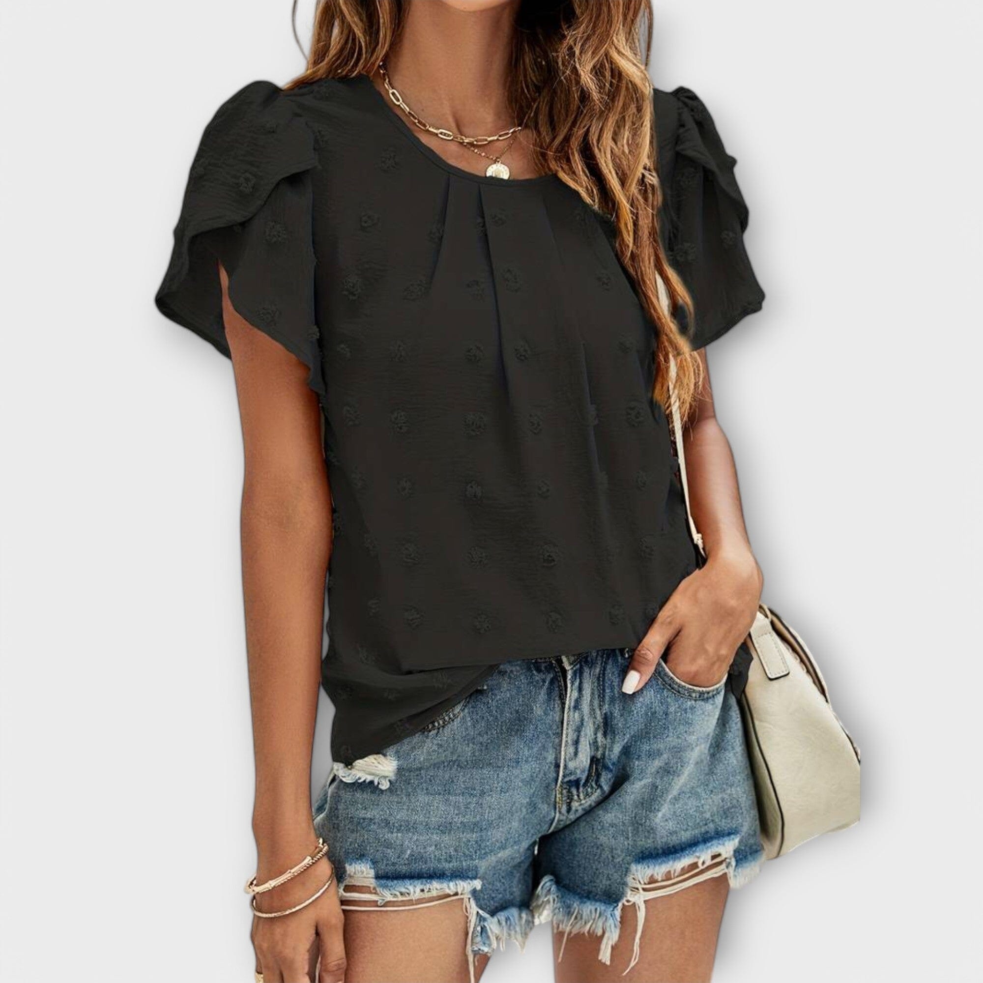 Charlotte - La Blusa Perfecta de Polka Dot