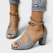 Juwel – Tacones ortopédicos de verano para mujer