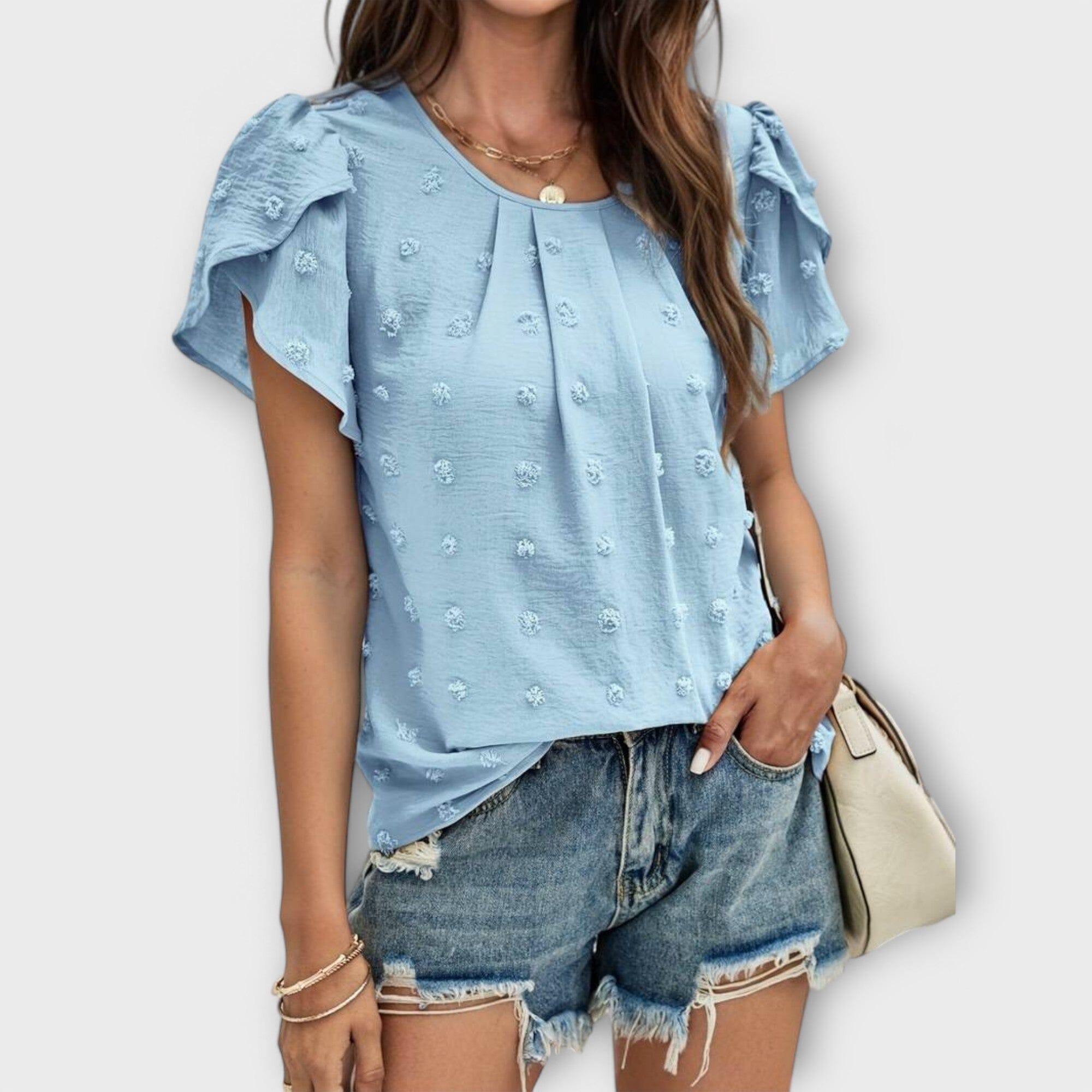 Charlotte - La Blusa Perfecta de Polka Dot