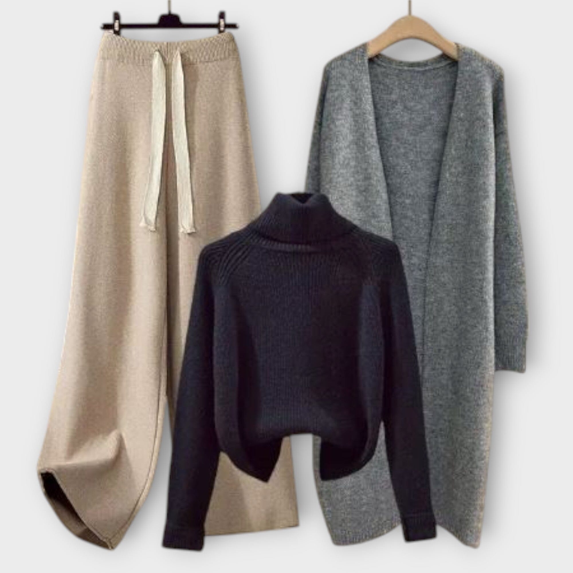 Flair. – Conjunto Casual de 3 Piezas