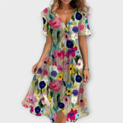 Isabella – Vestido para mujer con escote en V