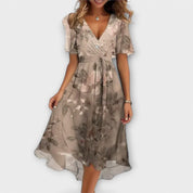 Isabella – Vestido para mujer con escote en V