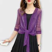 Olivia - Blusa con Frente Abierto
