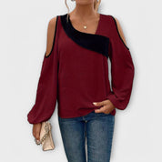 Scarlett - Blusa con Escote Cuadrado