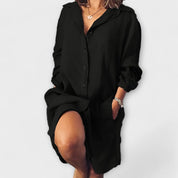 Blusa Casual de Lino para el Día a Día