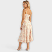 Kiana – Vestido midi con corsé