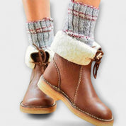 Botas impermeables con forro de lana