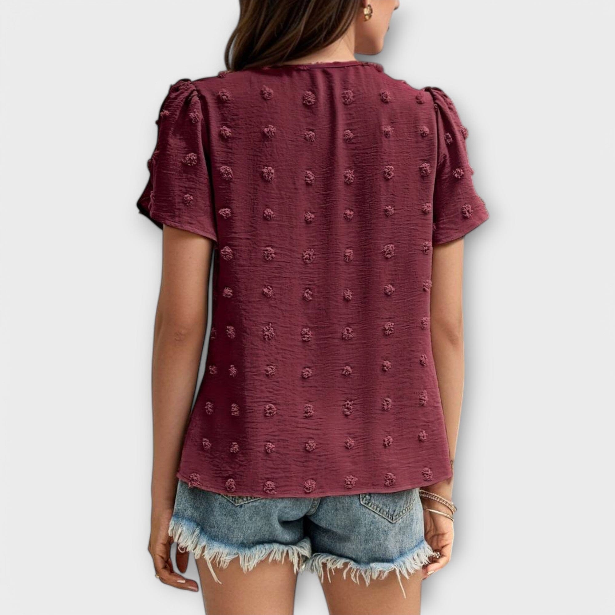 Charlotte - La Blusa Perfecta de Polka Dot
