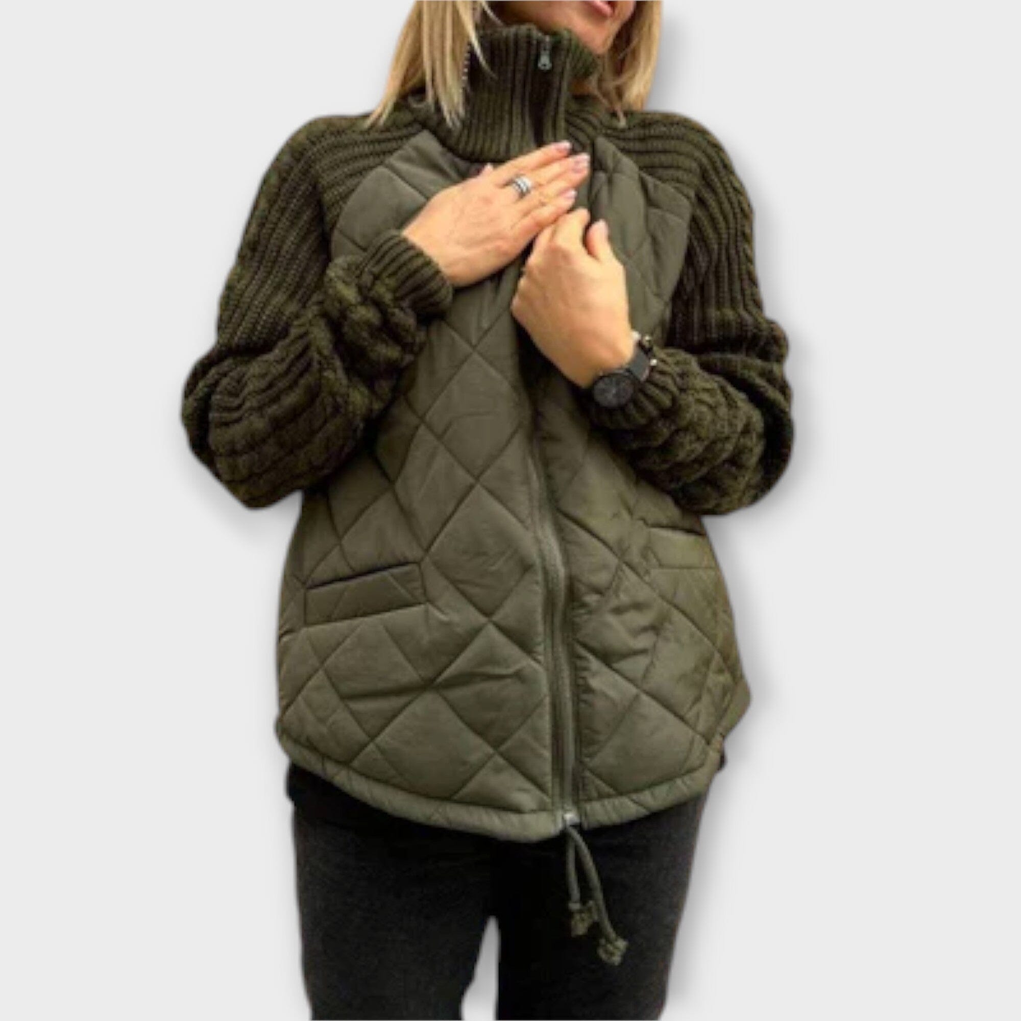 Valerie – Chaqueta de cuello alto