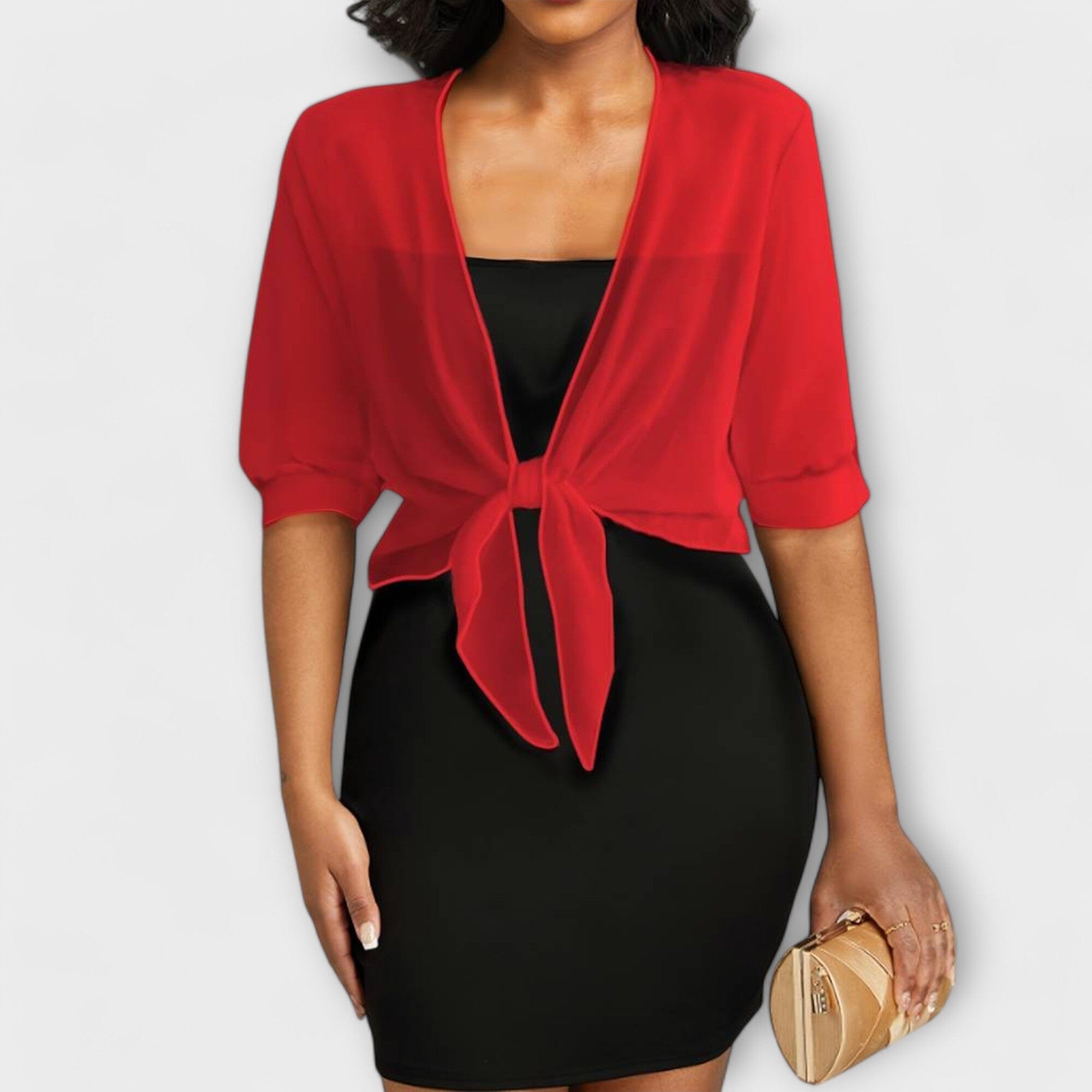 Olivia - Blusa con Frente Abierto