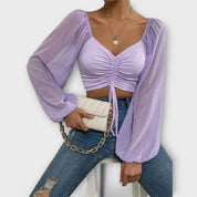 Jacqueline - Blusa Versátil para la Noche
