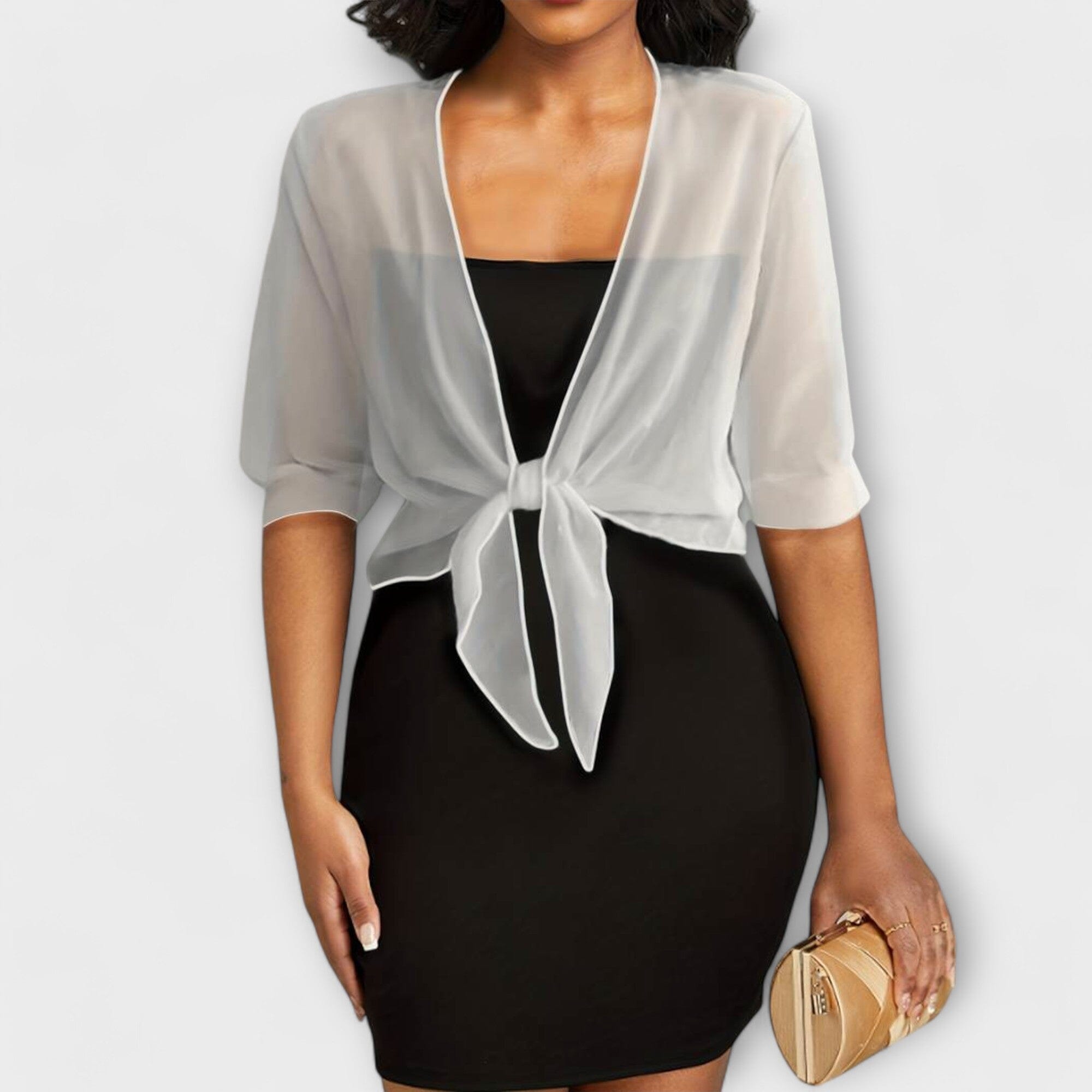 Olivia - Blusa con Frente Abierto