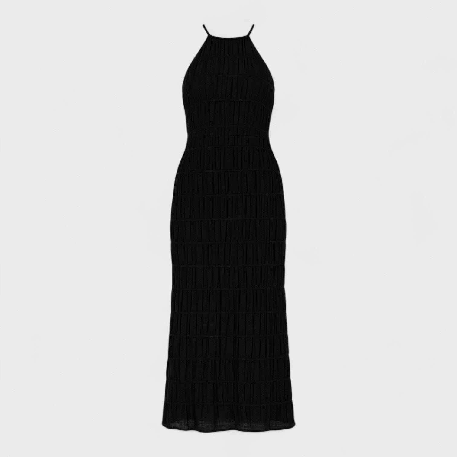 ADELINE - VESTIDO LARGO CON CUELLO HALTER