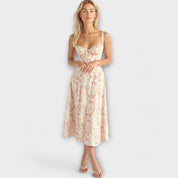 Kiana – Vestido midi con corsé