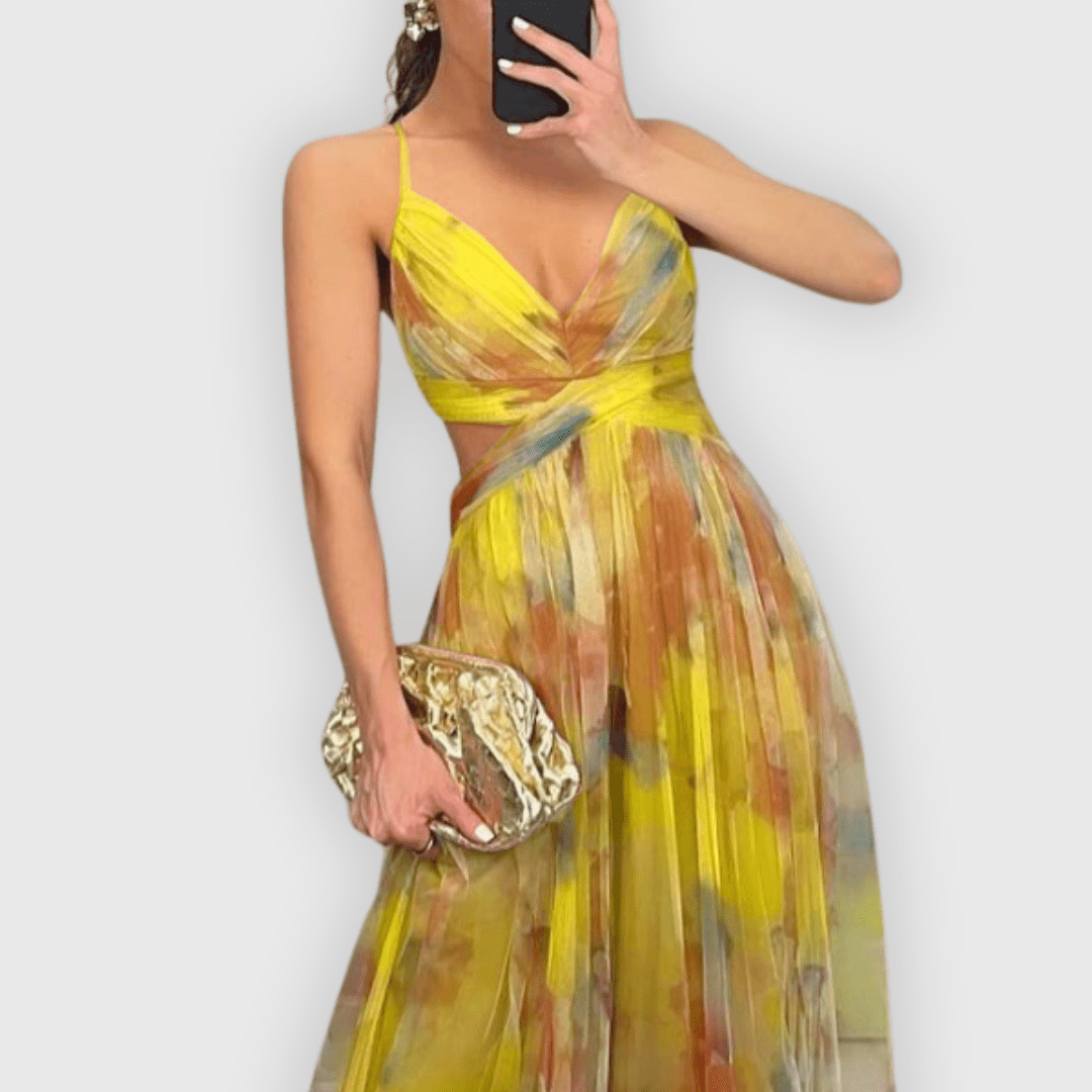 Dora | Vestido Maxi Premium Hecho a Mano