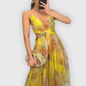 Dora | Vestido Maxi Premium Hecho a Mano