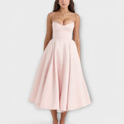 Mélie – Vestido ligero de verano con detalle de corsé