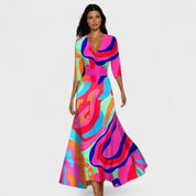 Lucía – El vestido floral que enmarca tu silueta con elegancia