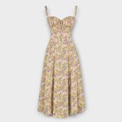 Kiana – Vestido midi con corsé
