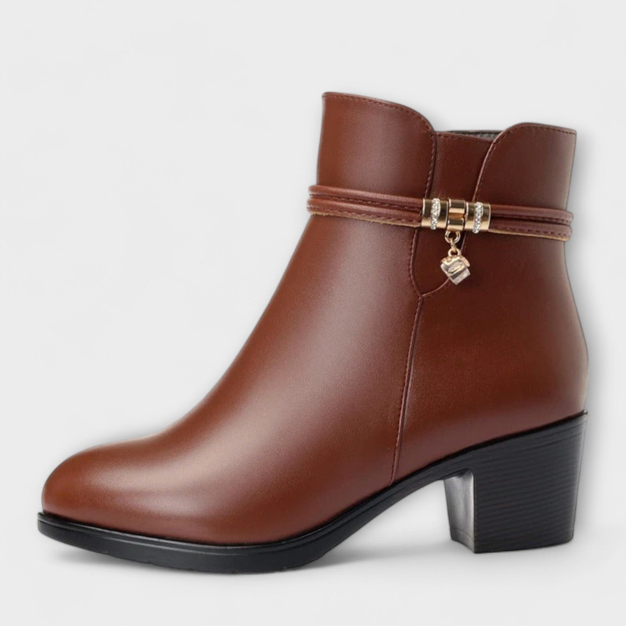 Frederika – Elegantes botín de invierno con cremallera