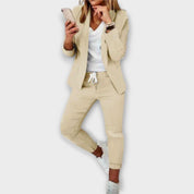 Sophia – Conjunto de Blazer Elegante y Cómodo