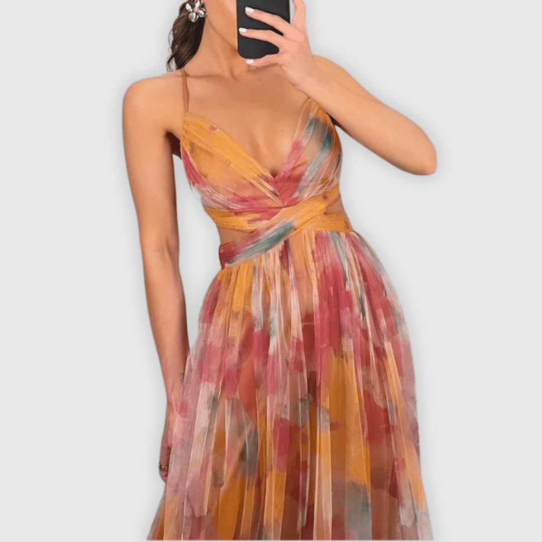 Dora | Vestido Maxi Premium Hecho a Mano
