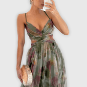 Dora | Vestido Maxi Premium Hecho a Mano