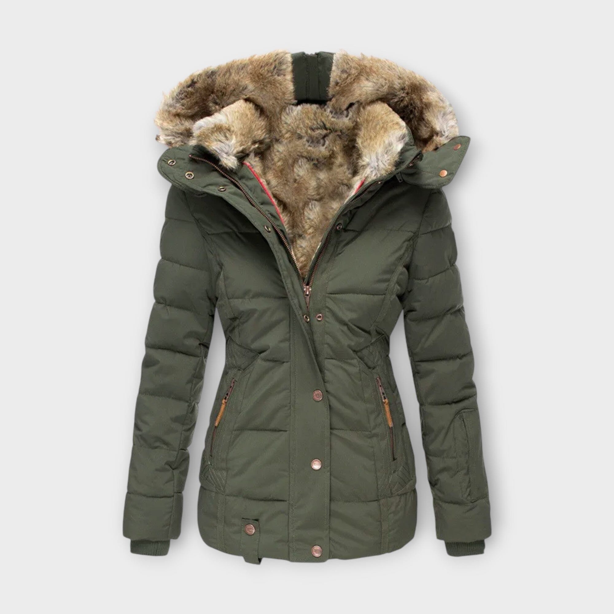 Emine – Chaqueta de forro de peluche suave