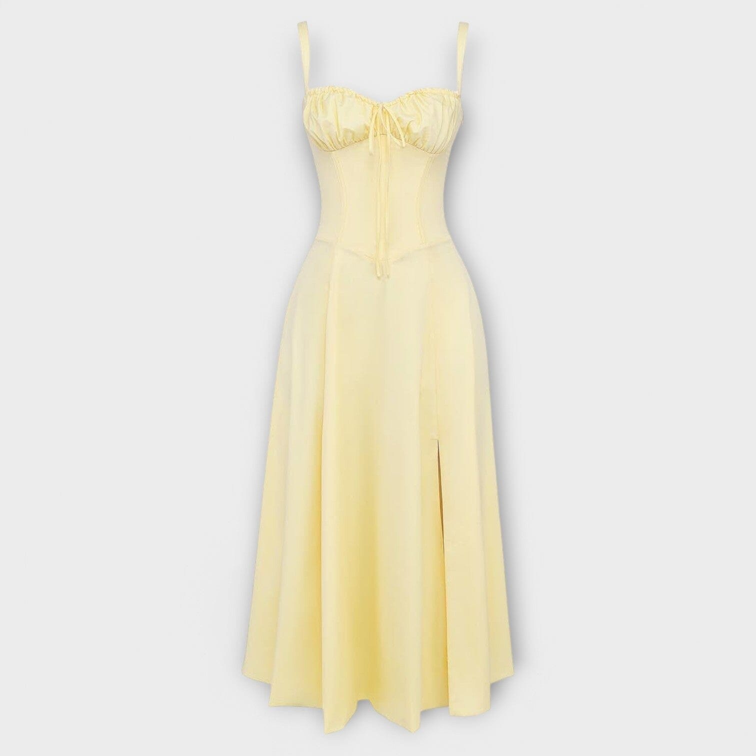Kiana – Vestido midi con corsé