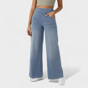 Clara – Pantalón Vaquero de Corte Ancho