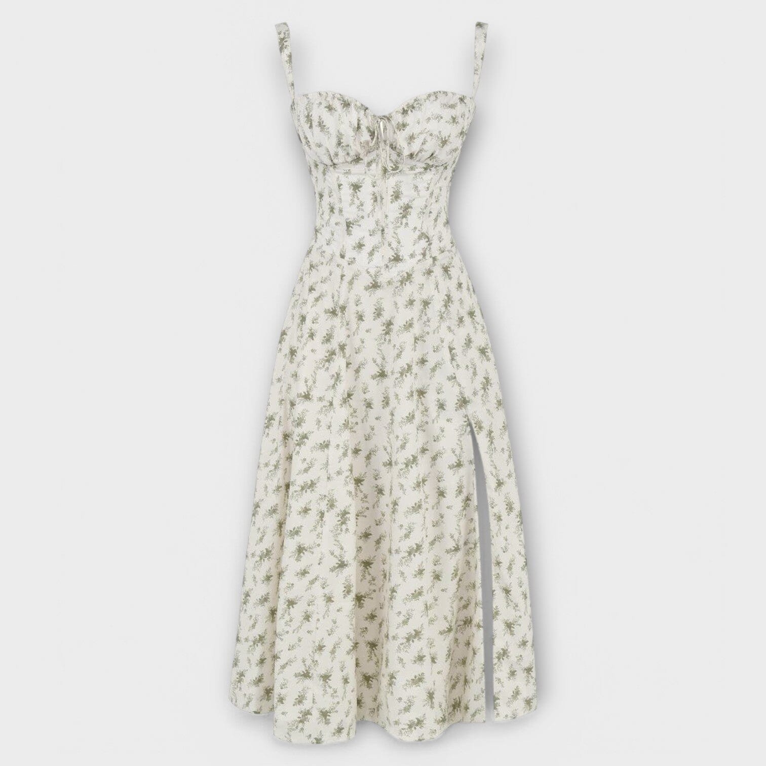 Kiana – Vestido midi con corsé